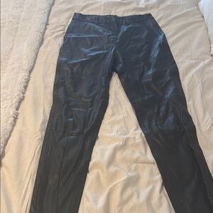 Black Leather Pants